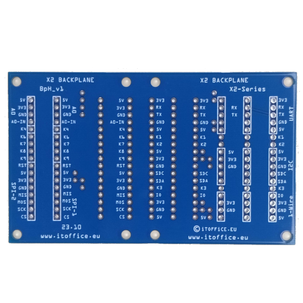 Backplane Board - BpH-v1 - X2-Series - Image 2