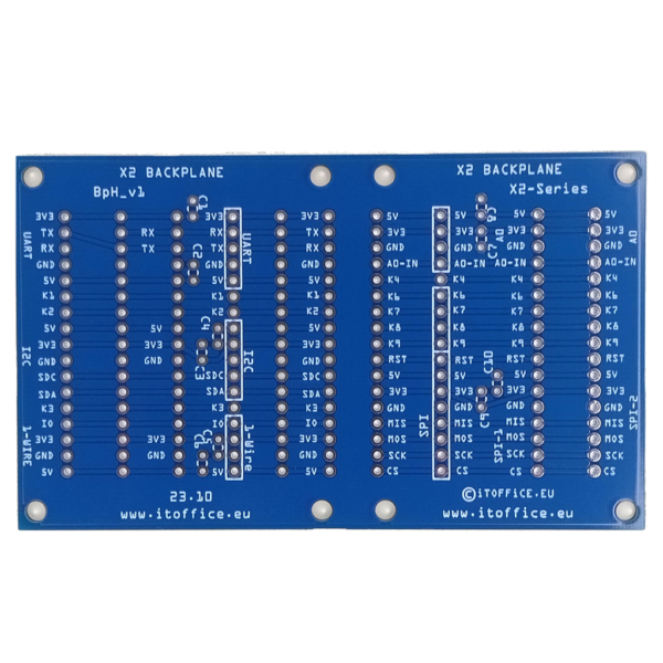 Backplane Board - BpH-v1 - X2-Series