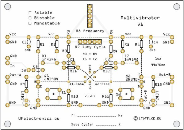 1/4 H-Bridge Board