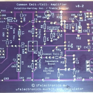 BJT Analog Transistor Experimentation Board v8.2.1 BJT Analog Transistor Experimentation Board v8.2.1