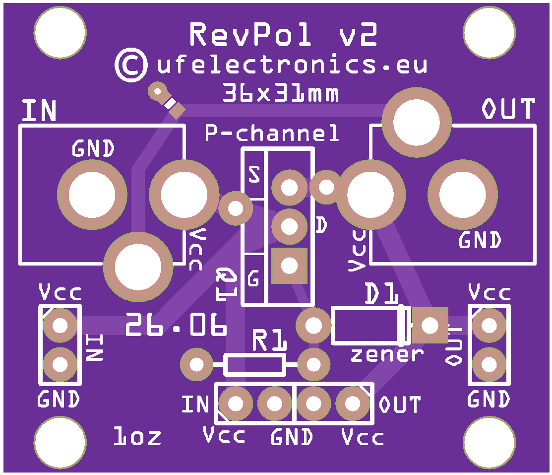 Reverse Polarity Protection Board v2