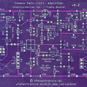 BJT Analog Transistor Experimentation Board v8.2.1
