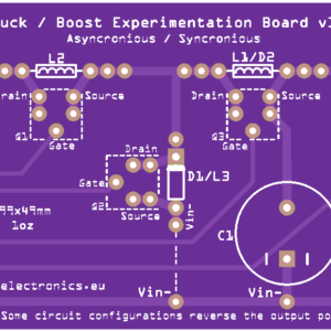 Buck / Boost Experimentation Board v1
