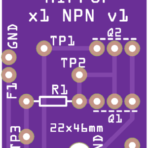 Current Sink Mirror Experimentation Board v1