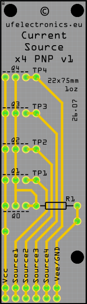 Current Source Mirror Experimentation Board v1 - Image 3