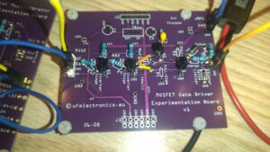 Understand MOSFET gate driving by building one with transistors